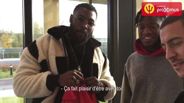 Fleece jacket worn by Damso Damso in the video Belgian National Anthem by Damso for the 2018 world cup