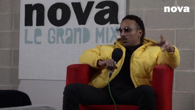 Down jacket yellow Laylow worn by laylow Laylow in the video Laylow, the unclassifiable | Grünt