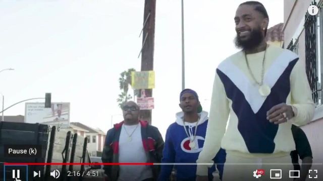 nipsey sweatsuit