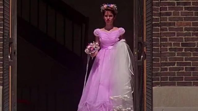 Pink/Lilac Bridesmaid Dress worn by ...