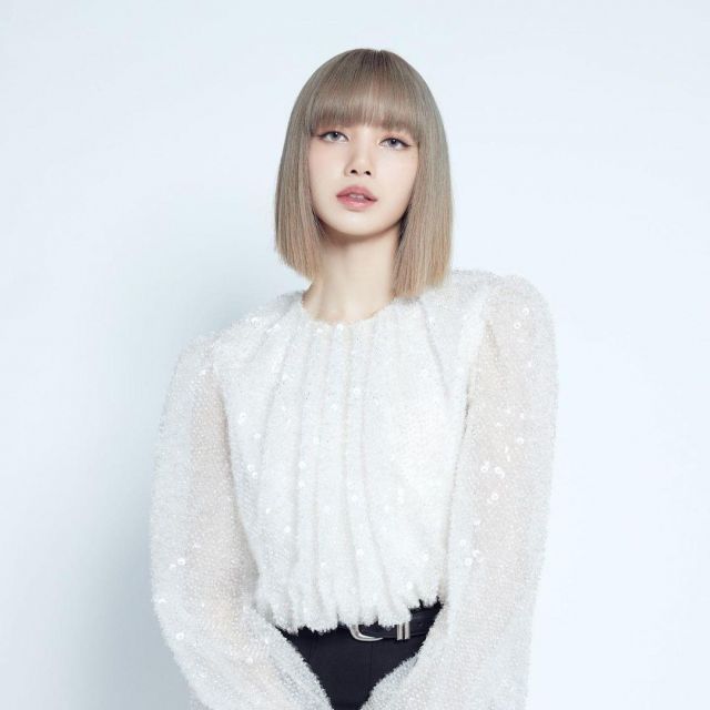 Celine white/ LISA blackpink outfit, Women's Fashion, Tops, Shirts on  Carousell
