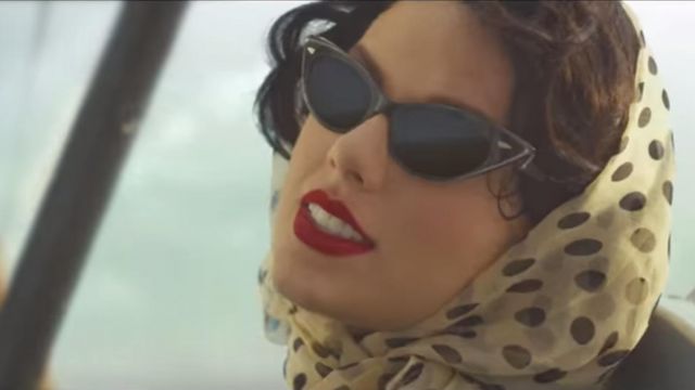 Sunglasses worn by Taylor Swift in her Wildest Dreams music video