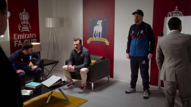 Nike Air Jordan sneakers worn by Ted Lasso (Jason Sudeikis) as seen in Ted Lasso Outfits (S02E08)