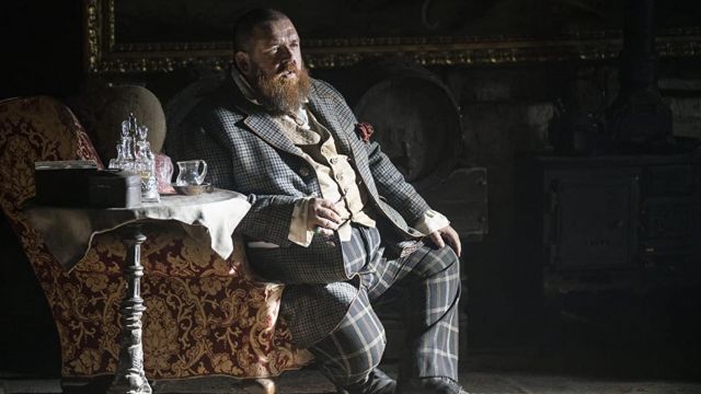 Plaid jacket worn by Declan Orrun (Nick Frost) as seen in The Nevers TV show wardrobe (Season 1 Episode 4)