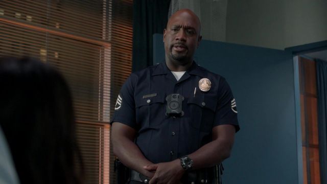 Digital Watch worn by Sergeant Wade Grey (Richard T. Jones) as seen in The Rookie TV series outfits (S04E07)