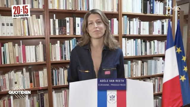 The combination of Adèle Van Reeth in the Daily show