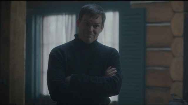 Turtleneck sweater worn by Michael C. Hall as seen in Dexter: New