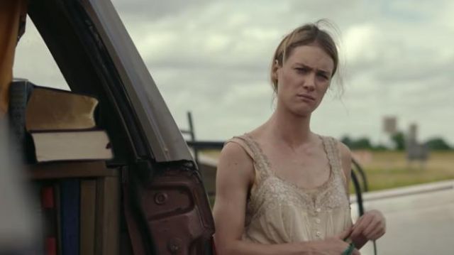 Tank Top worn by Kirsten (Mackenzie Davis) as seen in Station Eleven TV series wardrobe (Season 1)