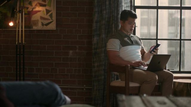 Polo shirt worn by Henry (Vincent Rodriguez III) as seen in With Love TV series outfits (Season 1 Episode 2)