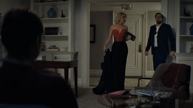 The evening dress of Brie Evantee (Cate Blanchett) in the movie Don&#39;t Look Up: Cosmic Denial