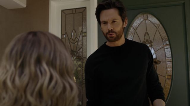 Black Sweater worn by Neil (Tom Riley) as seen in The Woman in the House Across the Street from the Girl in the Window (Season 1)
