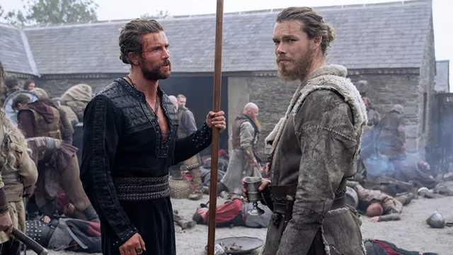 Velvet Tunic Costume worn by Harald Sigurdsson (Leo Suter) as seen in Vikings: Valhalla TV show (Season 1)
