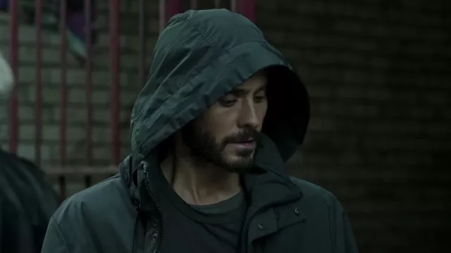 Manteau à capuche Veste portée par le Dr Michael Morbius (Jared Leto) comme on le voit dans Morbius film garde-robe