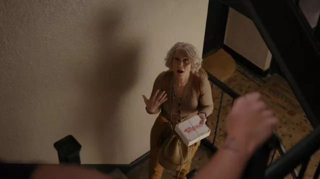 Leather Hand bag worn by Miranda Hobbs (Cynthia Nixon) as seen in And Just Like That… TV show wardrobe (Season 1 Episode 9)