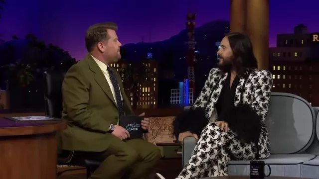 Montre portée par James Corden comme on le voit dans The Late Late Show with James Corden le 27 janvier 2022