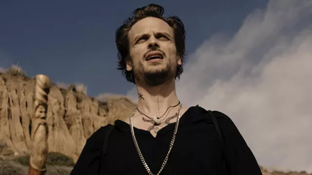 Necklaces worn by Thorn (Matthew Gray Gubler) as seen in King Knight movie outfits