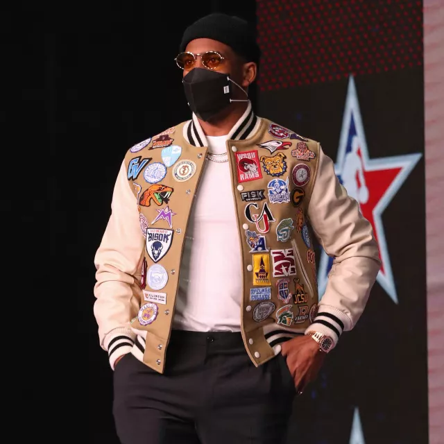 Chris Paul Wore a Custom Jacket Representing All 107 HBCUs During