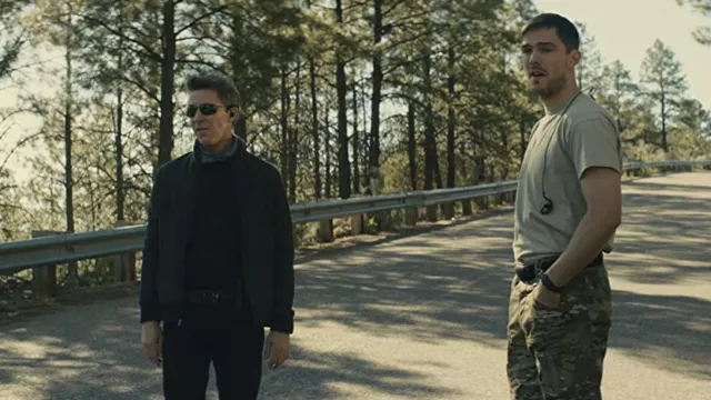 Sunglasses worn by Jack (Aidan Gillen) as seen in Those Who Wish Me Dead movie