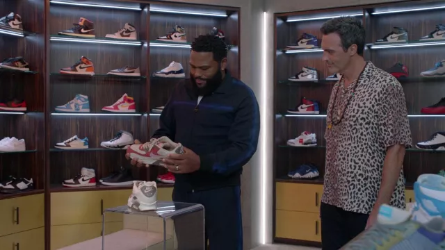 Cheetah Print Shirt worn by Griffin (Reid Scott) as seen in black-ish (S08E07)