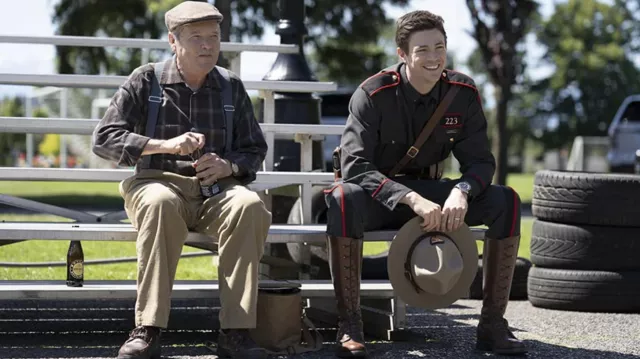 Boots worn by Dan (Grant Gustin) as seen in Rescued by Ruby movie outfits