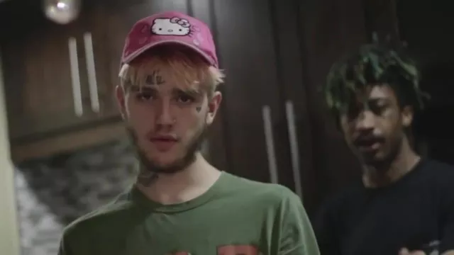 Hello Kitty Pink Hat/Cap worn by Lil Peep in his White Wine official ...