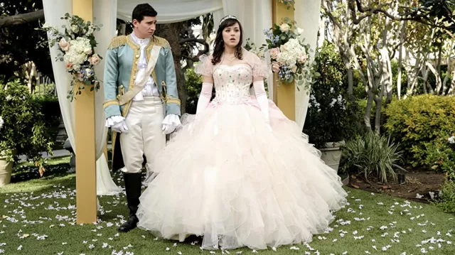 Wedding Dress worn by Erica Goldberg (Hayley Orrantia) as seen in The Goldbergs TV series (Season 9 Episode 15)