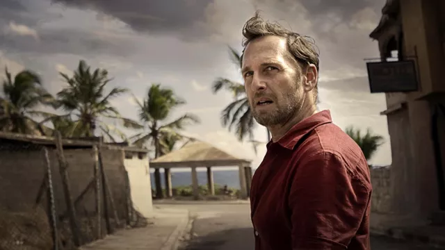 Red shirt worn by Paul Sturges (Josh Lucas) as seen in The Black Demon movie