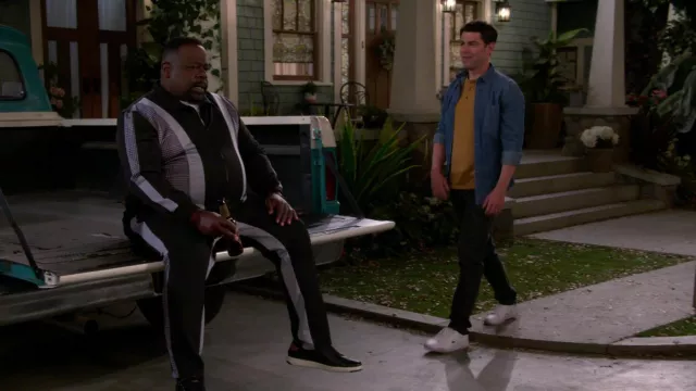 Denim Shirt worn by Dave (Max Greenfield) as seen in The Neighborhood Wardrobe (S04E17)