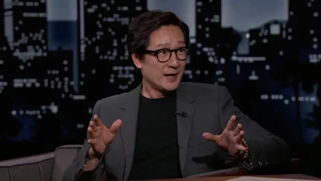 Eyeglasses worn by Jonathan Ke Quan as seen in Jimmy Kimmel Live!