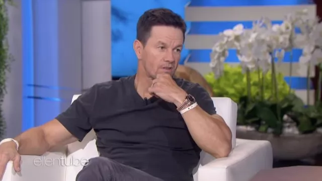 Gold Watch worn by Mark Wahlberg as seen in The Ellen DeGeneres Show on April 13, 2022