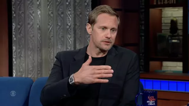 Watch worn by Alexander Skarsgård as seen in The Late Show with Stephen Colbert