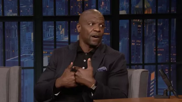 Watch worn by Terry Crews as seen in Late Night with Seth Meyers