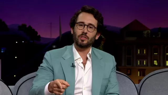Eyeglasses worn by Josh Groban as seen in The Late Late Show with James Corden