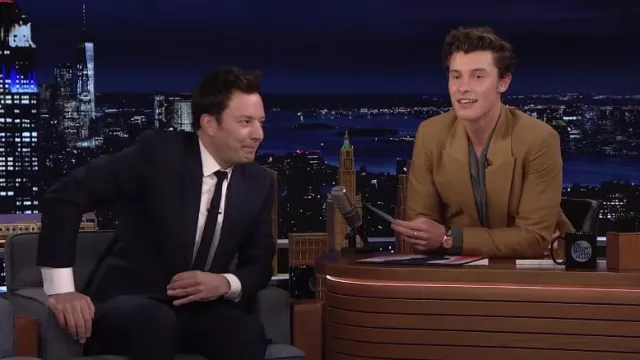 Gold Watch worn by Shawn Mendes as seen in The Tonight Show Starring Jimmy Fallon