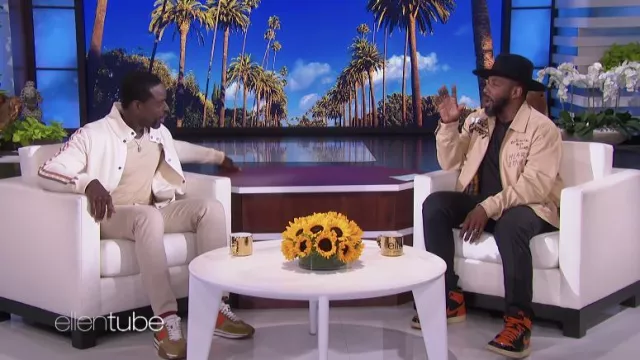 Sneakers worn by Sterling K. Brown as seen in The Ellen DeGeneres Show on May 2, 2022
