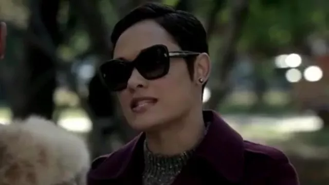 Les lunettes de soleil portées par Anika Calhoun (Grace Gealey) dans la série Empire (Saison 3 Épisode 11)