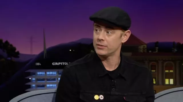 Hat Cap in black worn by Colin Hanks as seen in The Late Late Show with James Corden