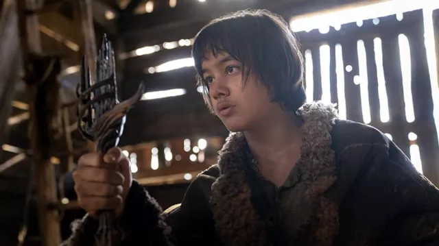 Scepter of Theo (Tyroe Muhafidin) as seen in The Lord of the Rings: The Rings of Power TV show (Season 1)