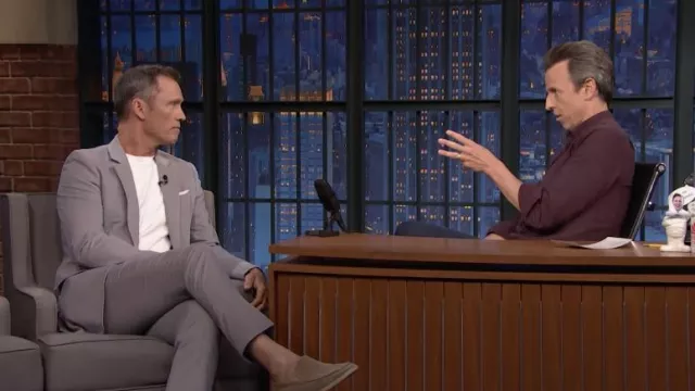 Shoes worn by Jeffrey Donovan as seen in Late Night with Seth Meyers