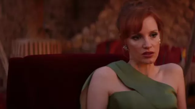 Green Dress worn by Jo Henninger (Jessica Chastain) as seen in The Forgiven movie | Spotern Green Dress worn by Jo Henninger (Jessica Chastain) as seen in The Forgiven movie | Spotern