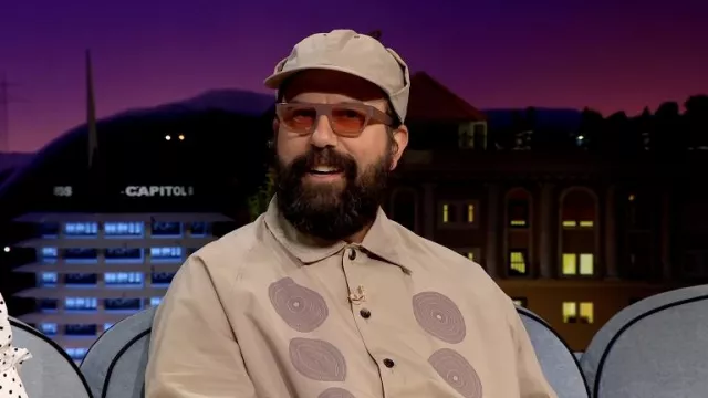 Sunglasses worn by Brett Gelman as seen in The Late Late Show with James Corden