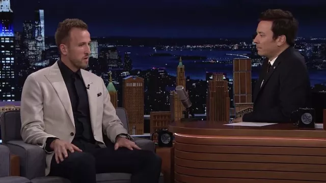 Blazer Jacket worn by Harry Kane as seen in The Tonight Show Starring Jimmy Fallon
