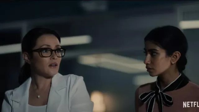 Eyeglasses worn by Dr. Sydney Burke (Italia Ricci) as seen in The Imperfects TV show wardrobe (Season 1)
