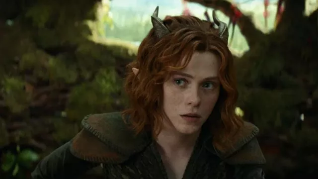 Horns worn by Doric (Sophia Lillis) as seen in Dungeons & Dragons: Honor Among Thieves