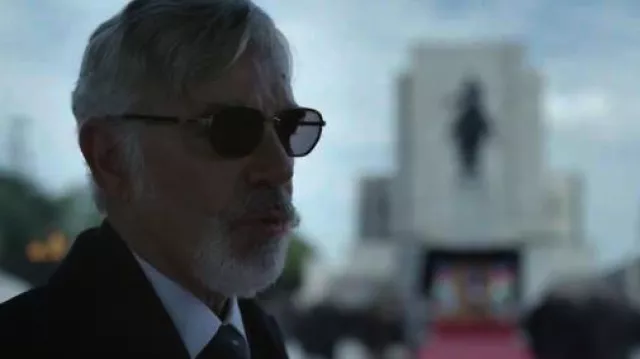 Sunglasses worn by Fitzroy (Billy Bob Thornton) as seen in The Gray Man movie