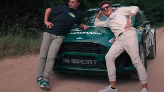 The pants worn by Lando Norris in the YouTube video Why does it look so fast?