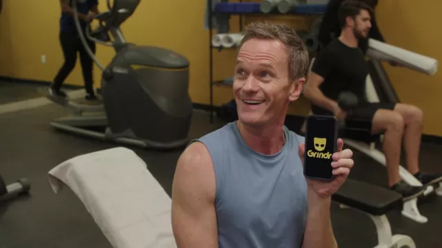 Sports Tank Top worn by Michael (Neil Patrick Harris) as seen in Uncoupled TV show (S01E03)