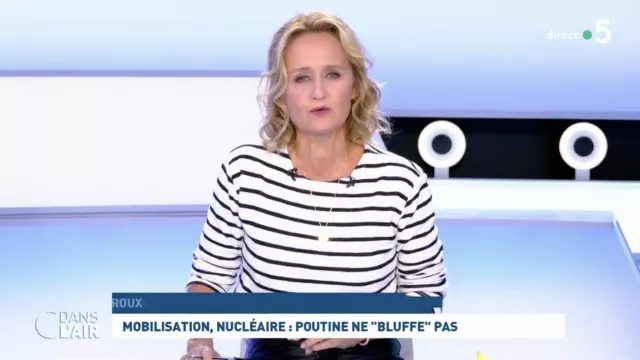 El marinero usado por Caroline Roux en el programa C dans l'air del miércoles 21 de septiembre de 2022