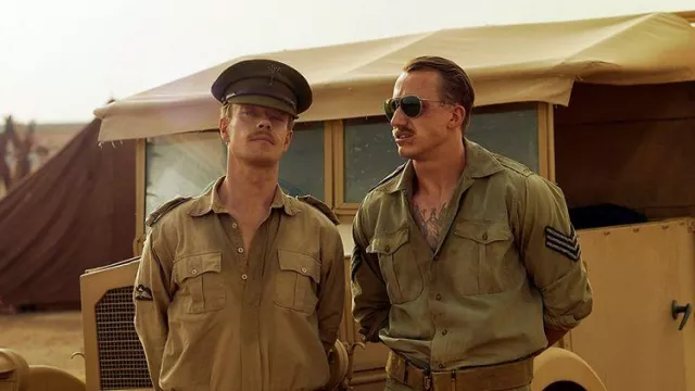 Sunglasses worn by Reg Seekings (Theo Barklem-Biggs) as seen in SAS: Rogue Heroes (Season 1)
