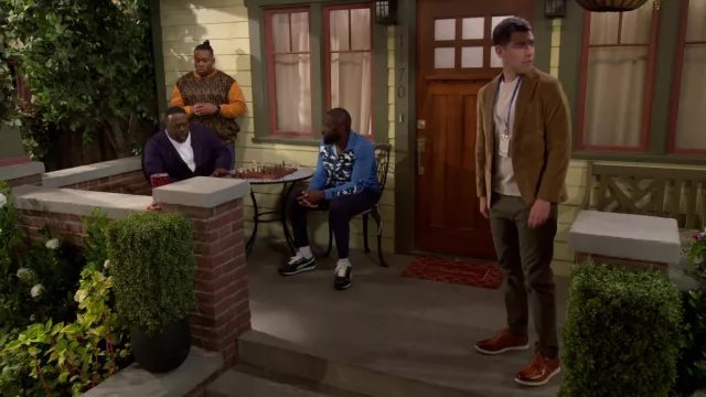Puma sneakers worn by Malcolm Butler (Sheaun McKinney) as seen in The Neighborhood TV show (S05E05)